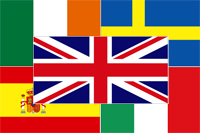 Seminar host-country flags